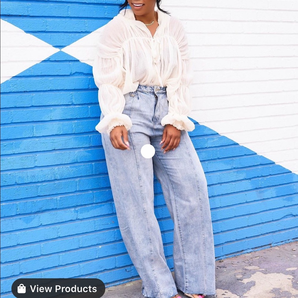 Flare Leg Jeans